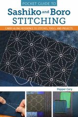 Sashiko-Boro Pocket bok