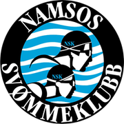 To personer svømmer. Grafikk.