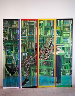 Nana RHB, Folding Library Screen