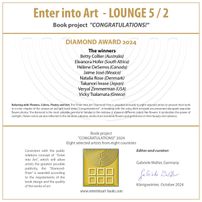 Diamond Award certificate book Congratulations 2024