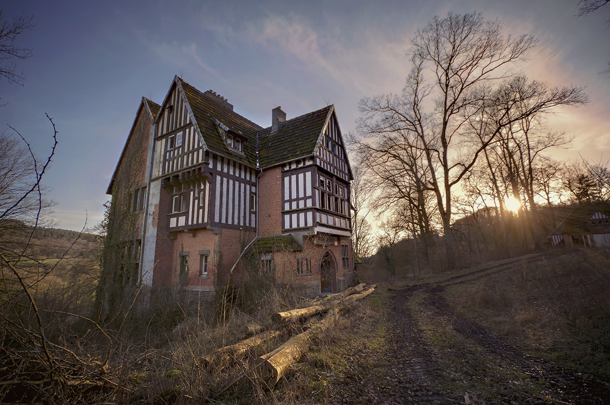 Abandoned manor
