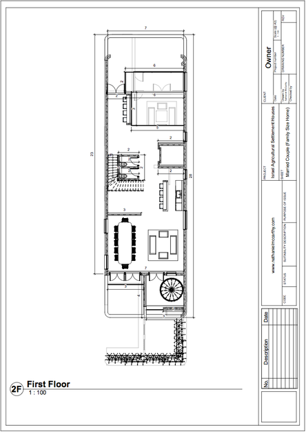 Agricultural Settlement Houses First Floor
