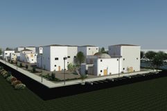 Lot and block - plat map residential 3D View