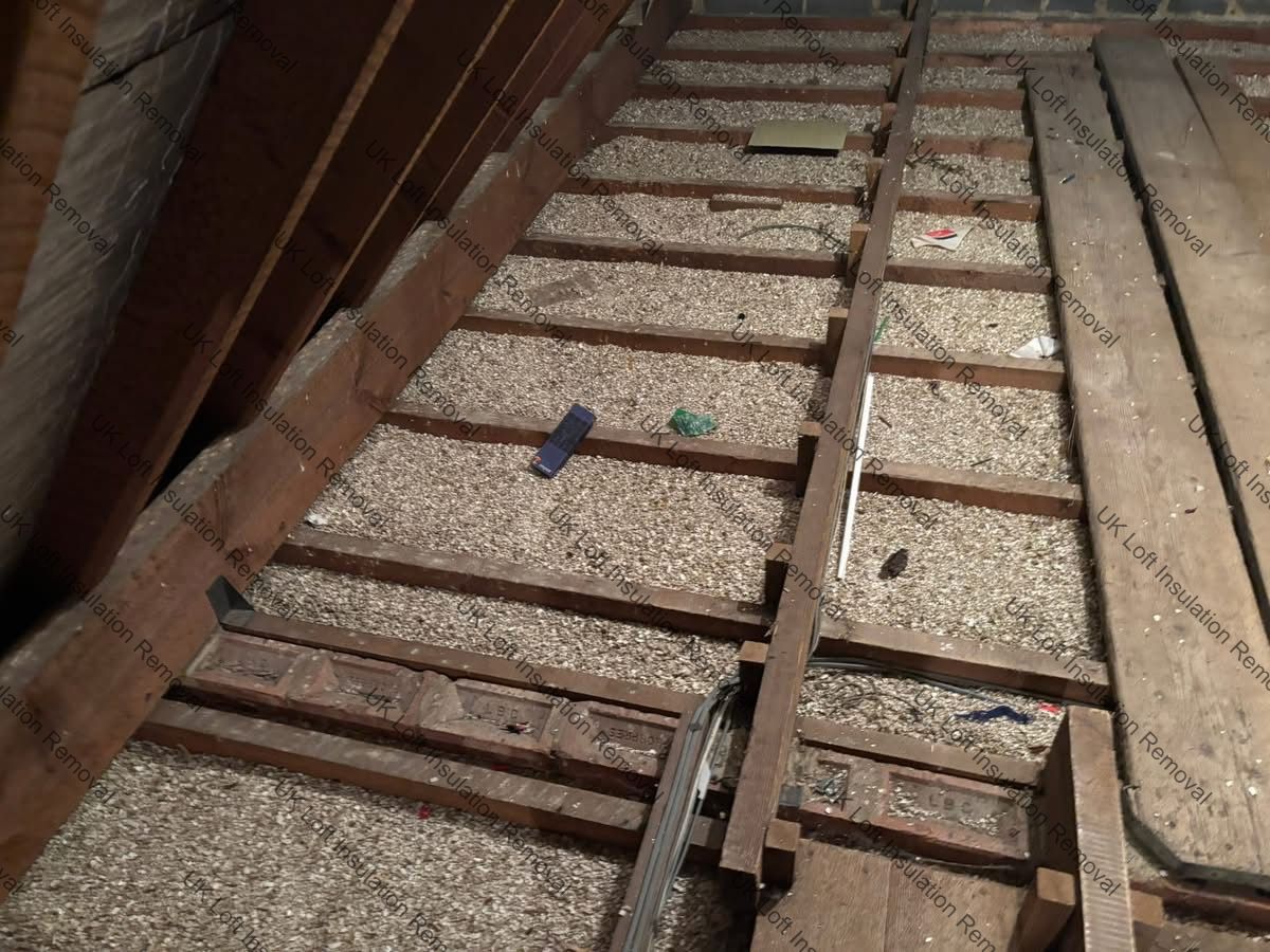 Vermiculite Loft Insulation Removal & Clean