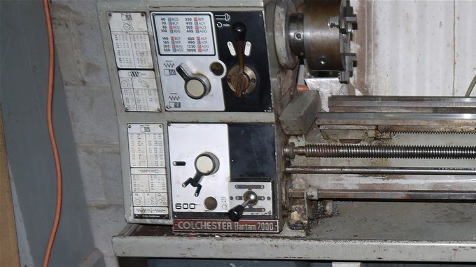 METAL LATHE with a range of accessories