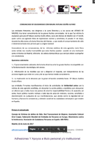 Solidaridad y apoyo a Maura Ocaña