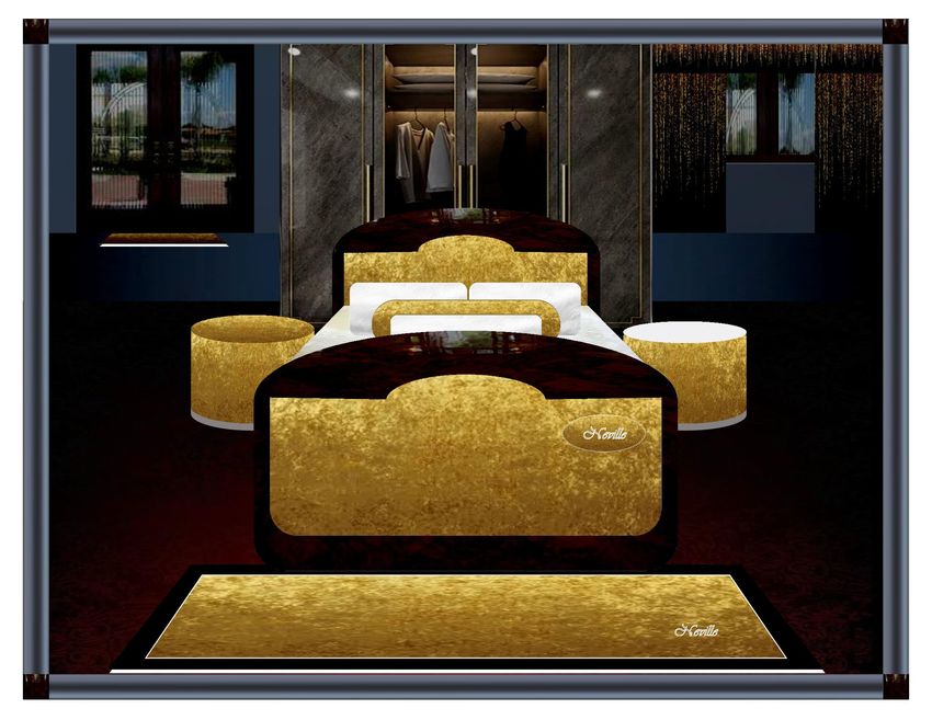  Golden Bedroom