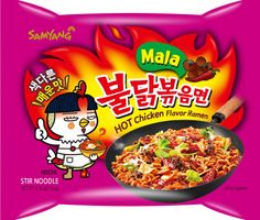 SAMYANG MALA HOT CHIKCEN FLAVOR RAMEN