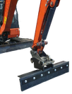 Schuif voor minigraver 1.9 en 2.7