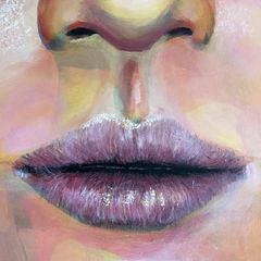 At the club mouth and nose