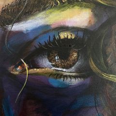 Aphrodite detail left eye