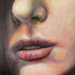 Red Riding Hood mouth and nose