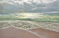 (Uden titel), 70x120 cm, olie (SOLGT)