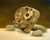 "Balance", 40x50 cm, olie   FØR: 5.500,-  NU: 3.500,-
