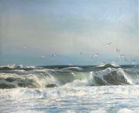 "Guardians II", 50x60, olie på lærred (solgt)