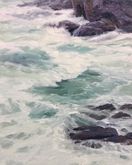 "The Cauldron", 30x40 cm, olie på lærred  (solgt)