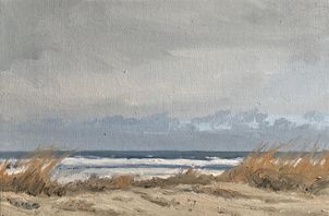 (Uden titel), 20x30 cm, olie (SOLGT)