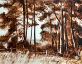 "Fencing In Or Out?", 110x140 cm, akryl. SOLGT