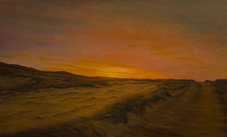 "Believing In Tomorrow", 80x130 cm, olie