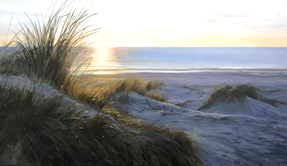 "Uden titel", 70x120 cm, olie (SOLGT)