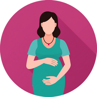 Gravid kvinna fostertest