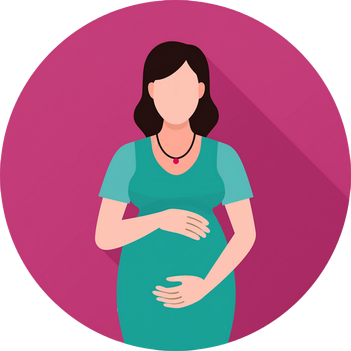 Gravid kvinna