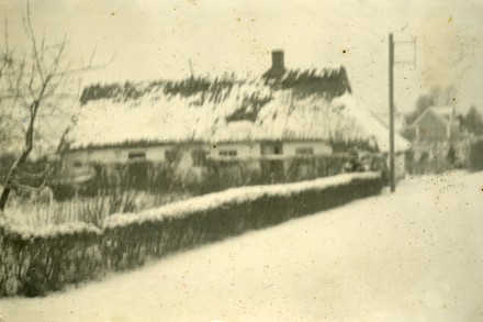 Huset i Allerslevhuse, Lejre. Min mors fødehjem