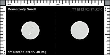 Remeron smeltetabletter 30 mg indeholder Aspartam
