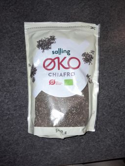 Økologiske chiafrø