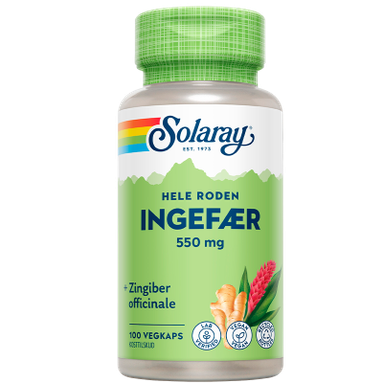 Solaray Ingefær kapsler