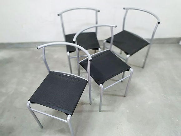 Baleri Italia × Philippe Starck / Chair Stackable Chair CAFÉ CHAIR by Philippe Starck. Shop on
