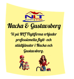 Flytt & Städ Nacka Gustavsberg
