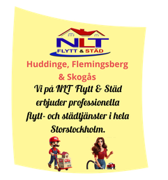 Flytt & Städ Huddinge Flemingsberg Skogås