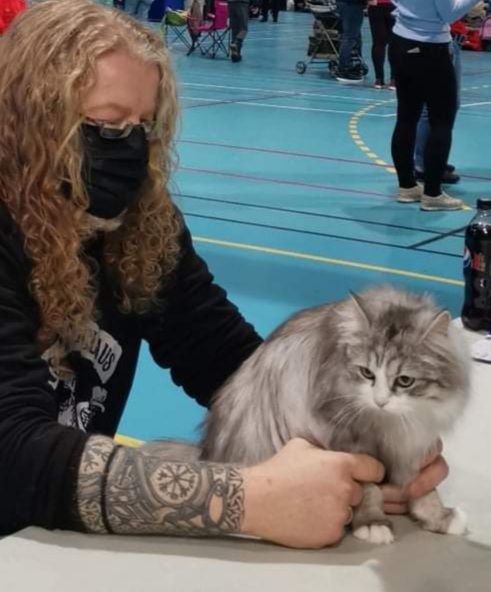 Lagertha var ikke i full kondisjon - men like fullt en vakker ung dame på 15 måneder.