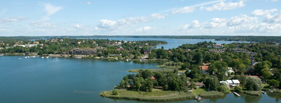 Saltsjobaden - 25 km east of Stockholm