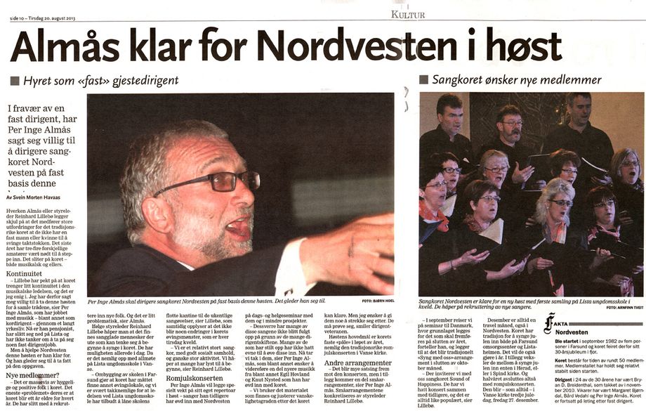 Høsten 2013