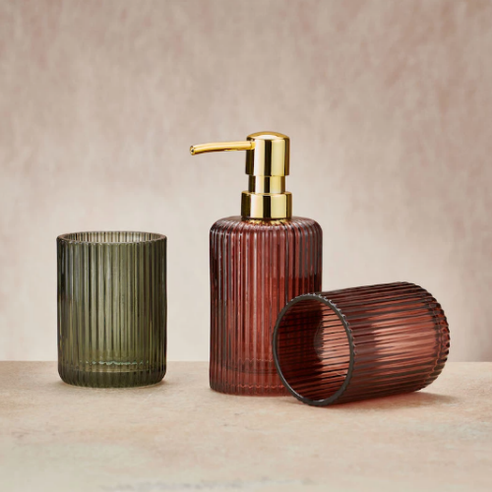 Tandborstmugg Antoinette Olivgreen