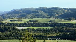 Odberg, sett fra Hvarneskollen.