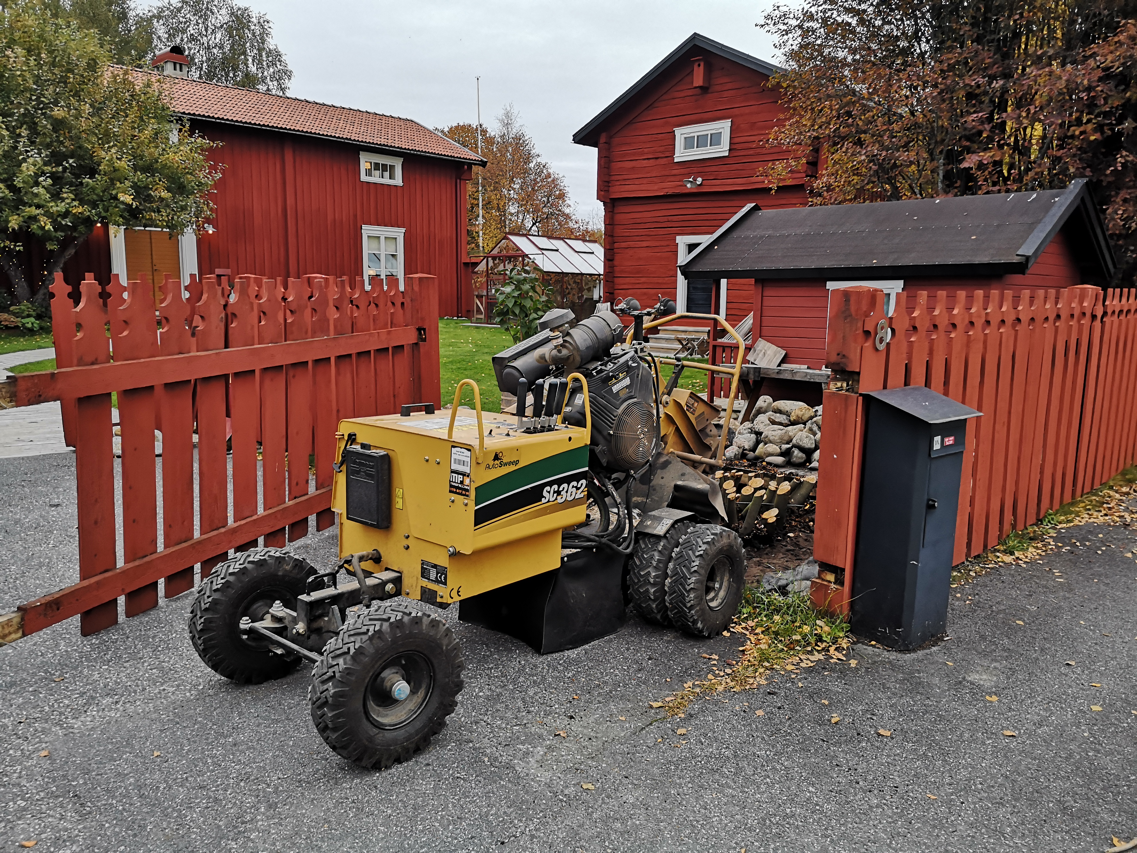 Stubbfräsning Teg