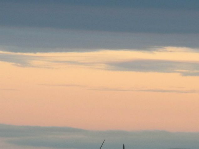 Fin tur på Kveøya med hundan med et nydelig vinterlys.  