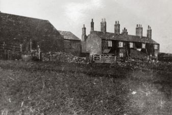 JE7 Birley Farm, House-large chimneys