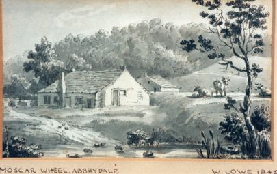 M20 Moscar Wheel (Painting by W.Lowe)  Rent left in trust for Norton F