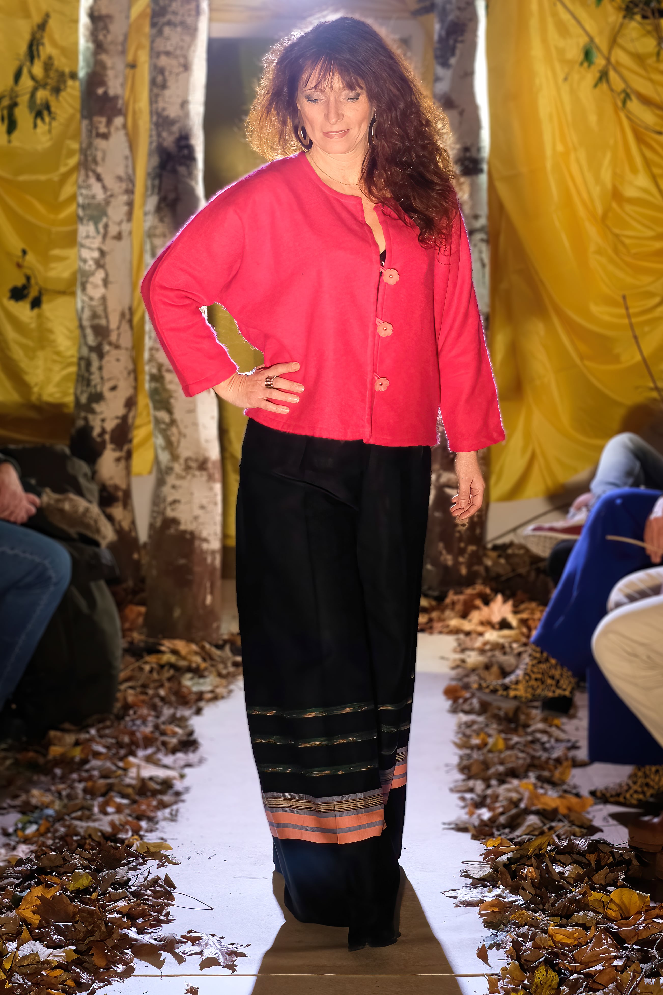 04 Gilet CAY rose & pantalon HO noir-min