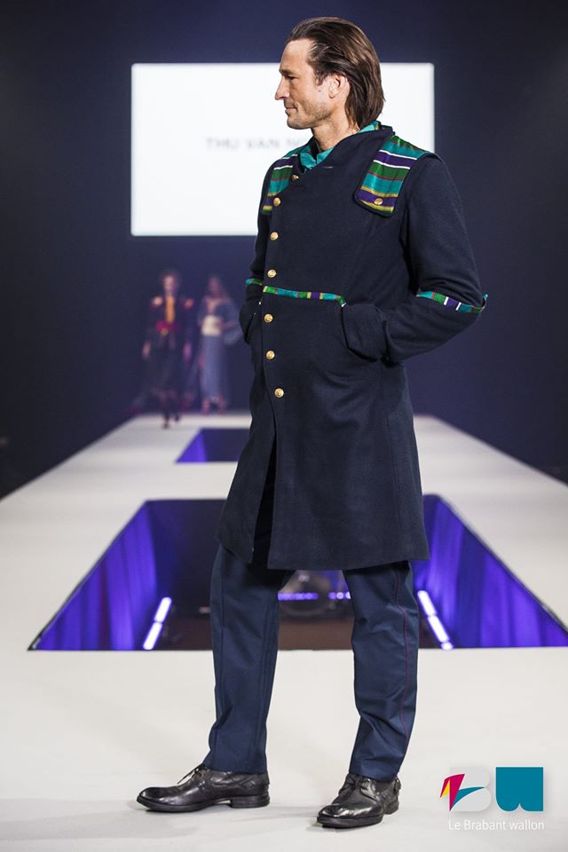 Manteau LAC LONG QUAN laine & soie afghane
