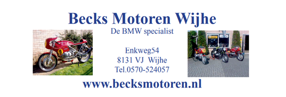 Becks motoren - hoofdsponsor