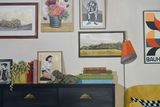 PAYSAGE INTERIEUR, Chez Louise - 81x130 cm - DISPONIBLE