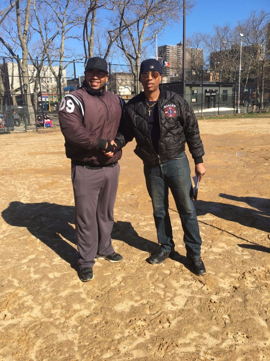 UMPIRE BOMBA & COMMISIONER CJ JOHNSON