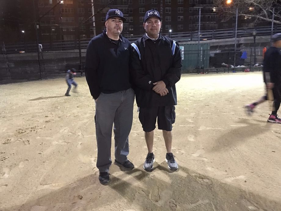 UMPIRES TONY OJEDA & WIMPY