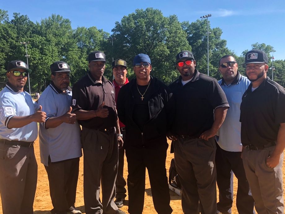 2019 EMS LEAGUE UMPIRES 
WIllie, Country, Cc, Bomba,Mario,Richie and Robert