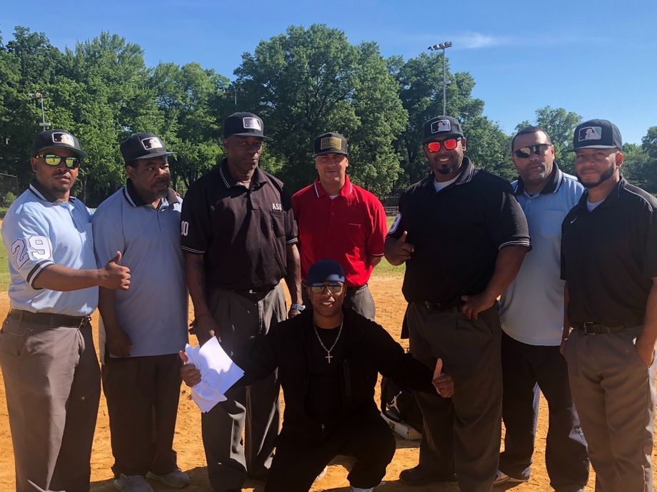 2019 EMS LEAGUE UMPIRES 
Willie, Richie, Cc,Bombs, Country, Mario
